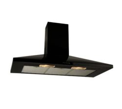 LEISURE  H91PK Chimney Cooker Hood - Black